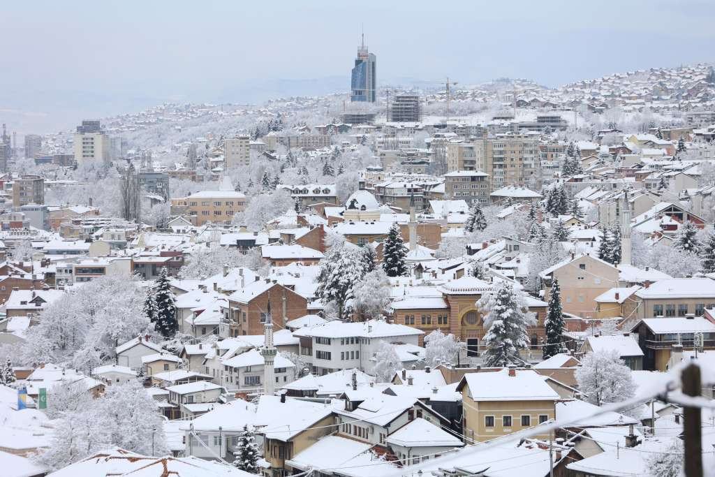 Zbog snježnih padavina nije moguće precizno utvrditi trenutno stanje korita Bistričkog potoka