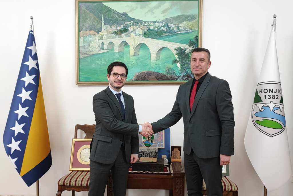 Francuski veleposlanik posjetio grad Konjic