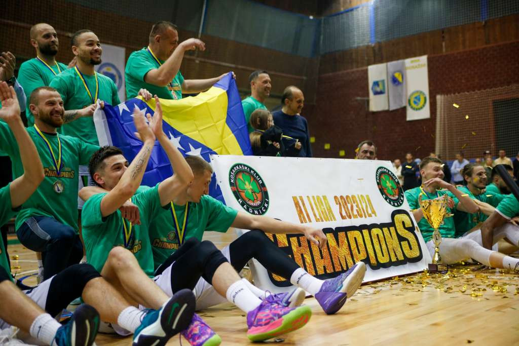 Košarkaši Radničkog iz Goražda počeli pripreme za debitantski nastup u Premijer ligi BiH