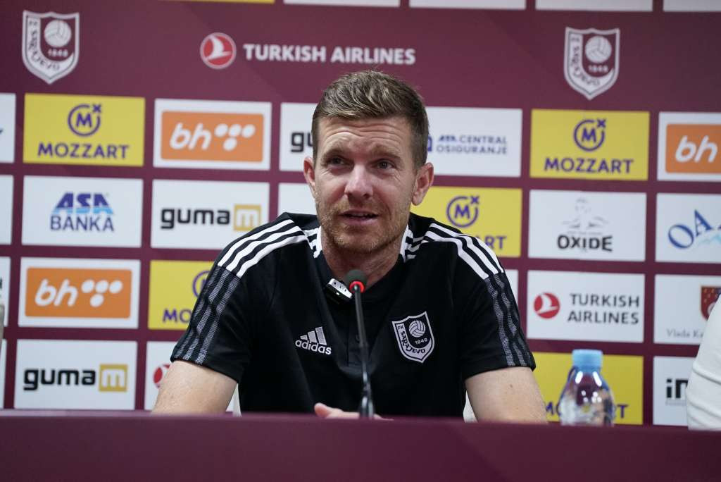 FK Sarajevo predstavio novog trenera Simona Rožmana