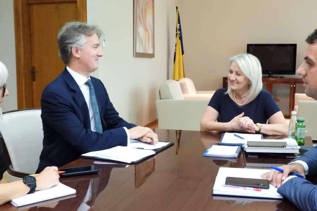 Krišto i Reilly razgovarali o bilateralnim odnosima, aktualnoj političkoj situaciji i izborima u BiH