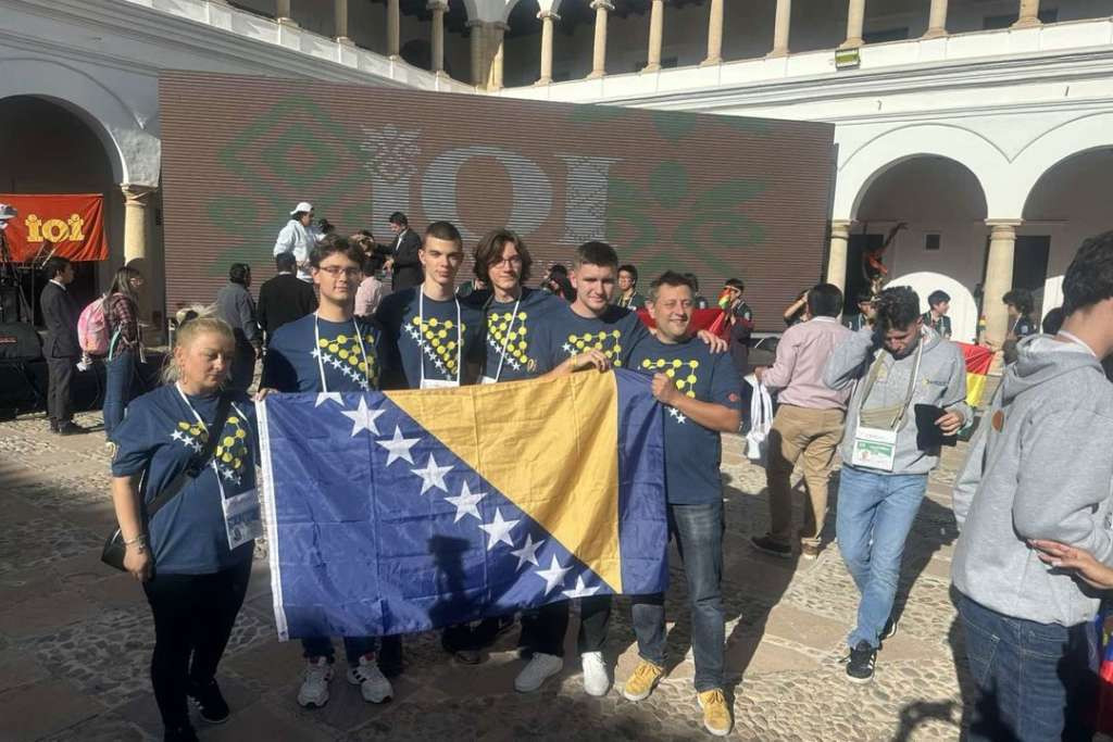 Počasna pohvala bh. timu na informatičkoj olimpijadi u Boliviji