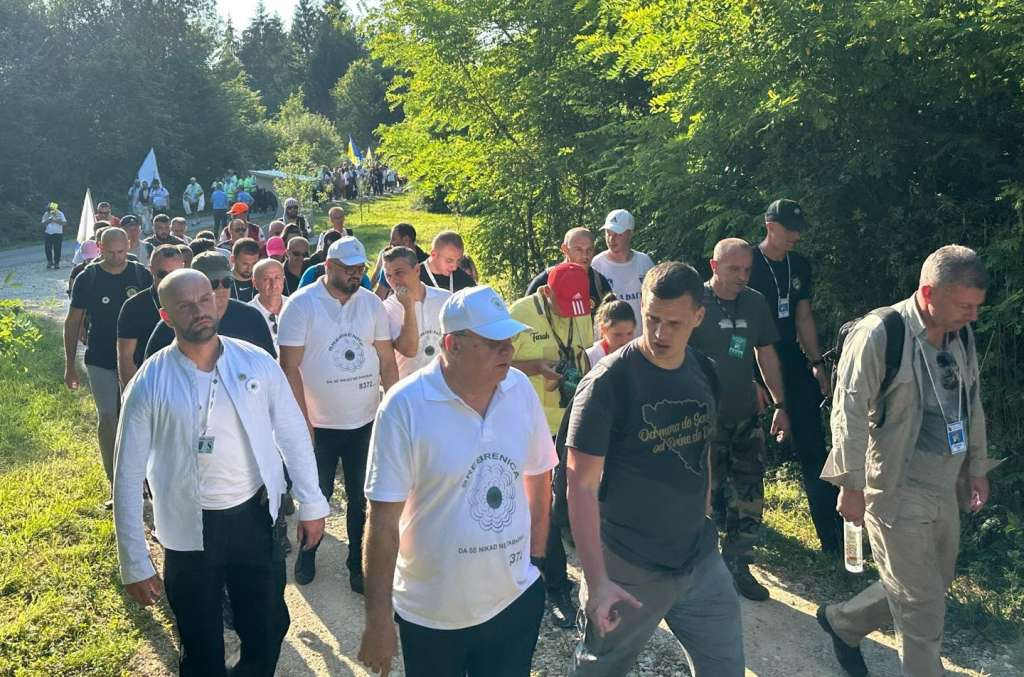 Delegacija Vlade Federacije BiH pridružila se učesnicima Marša mira