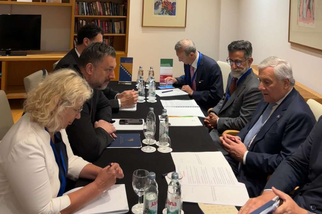 Susret Konakovića i Tajanija na Dubrovnik Forumu: Čvrsta podrška Italije suverenitetu BiH