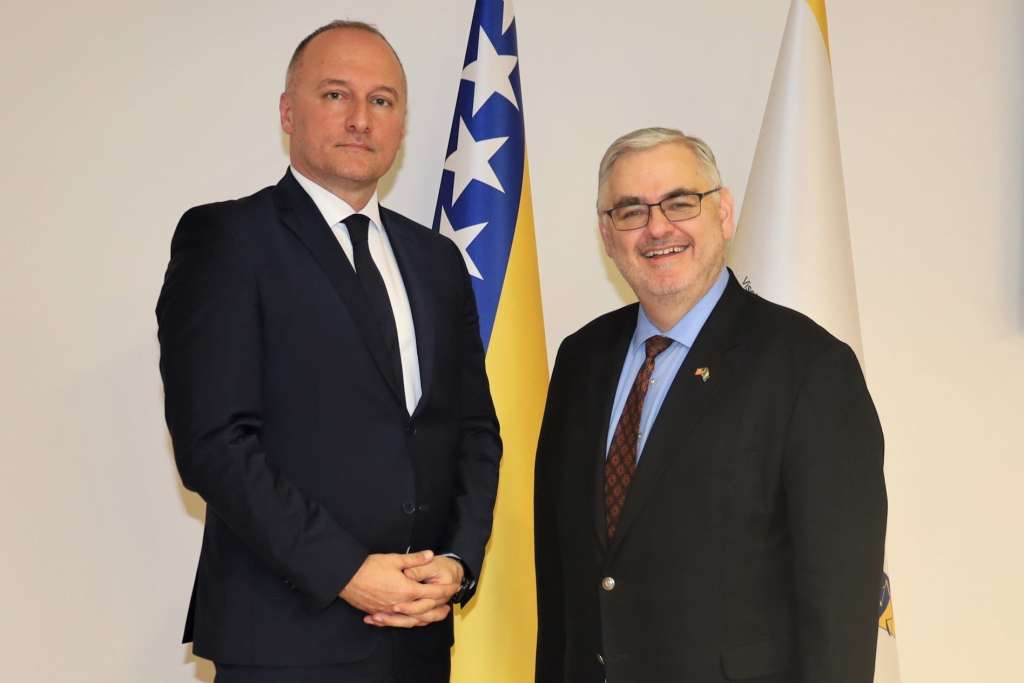 Zamjenik Visokog predstavnika u posjeti predsjedniku VSTV-a BiH