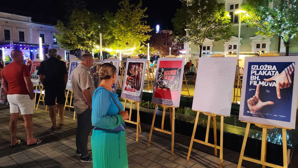 U Cazinu otvorena izložba 50 plakata bh. filmova