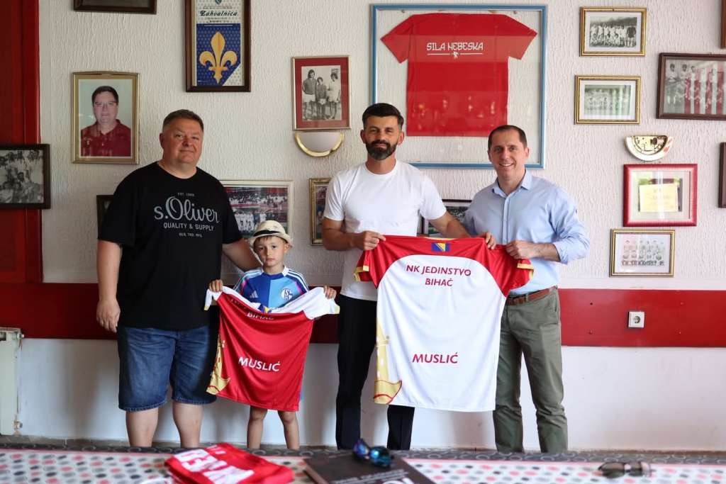 Miron Muslić posjetio NK Jedinstvo: Važno je imati dugoročne planove