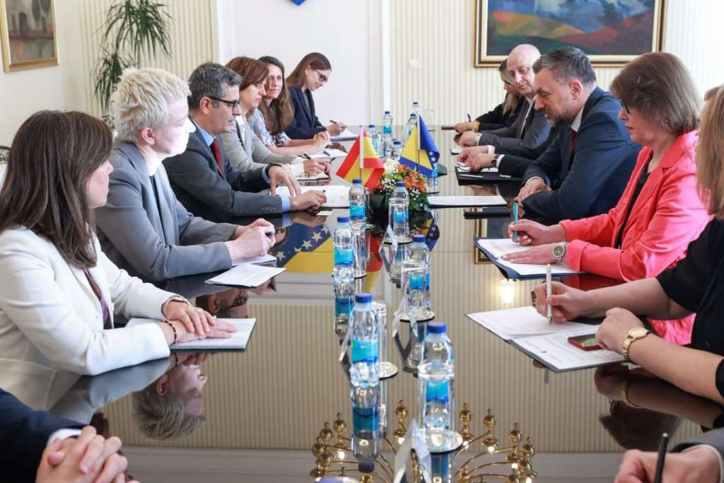 Konaković i Garcia: Španija podržava Bosnu i Hercegovinu