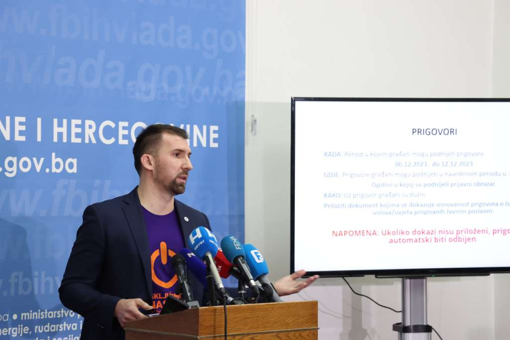 Delić: Od srijede moguća provjera statusa prijave za podjelu EU pomoći