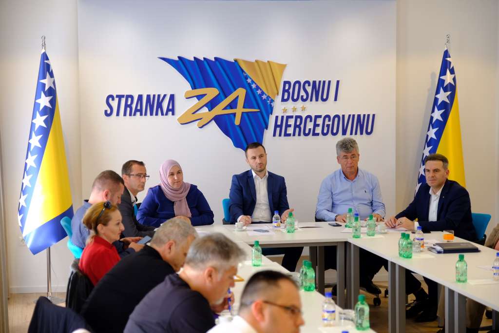 Stranka za BiH: Odgovor na blokade HDZ-a je ubrzavanje procesa euroatlantskih integracija