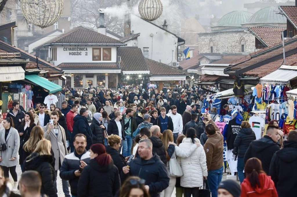 FBiH u novembru posjetilo 89 hiljada turista, 21, 8 posto više u odnosu na prethodnu 2023.godinu