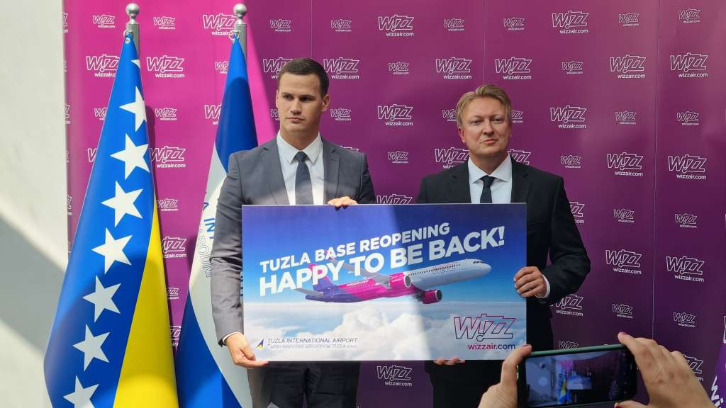 Tischner: Tuzla za Wizz Air veoma zanimljiva lokacija