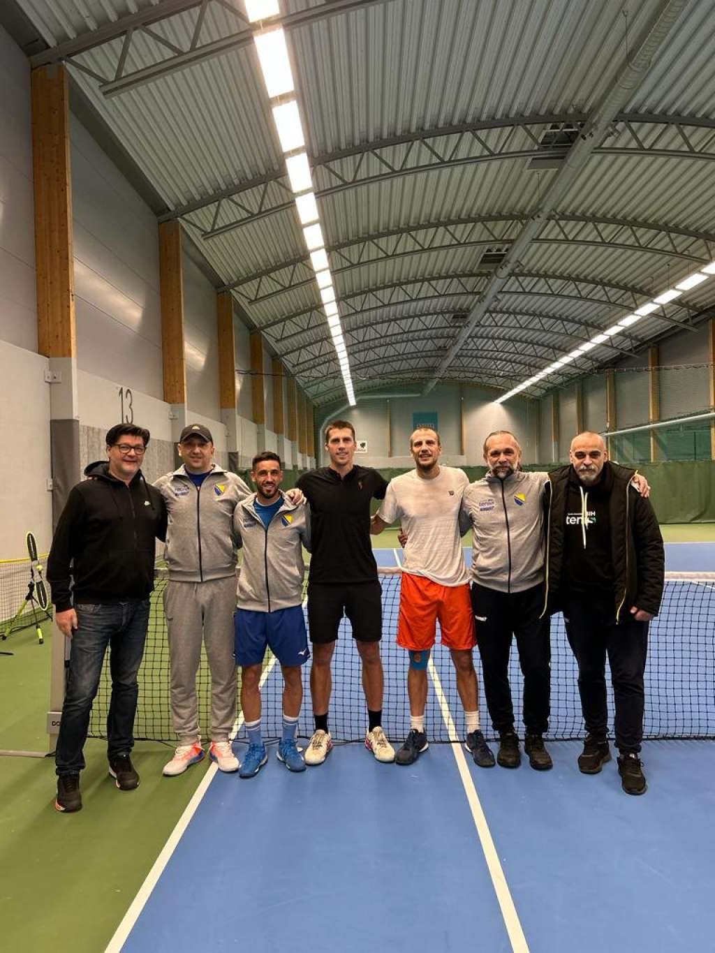 Teniseri BiH očekuju veliku podršku navijača u Stockholmu