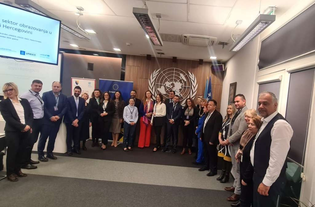 KS: Data podrška Inicijativi za izradu akcionog plana za obrazovanje u BiH