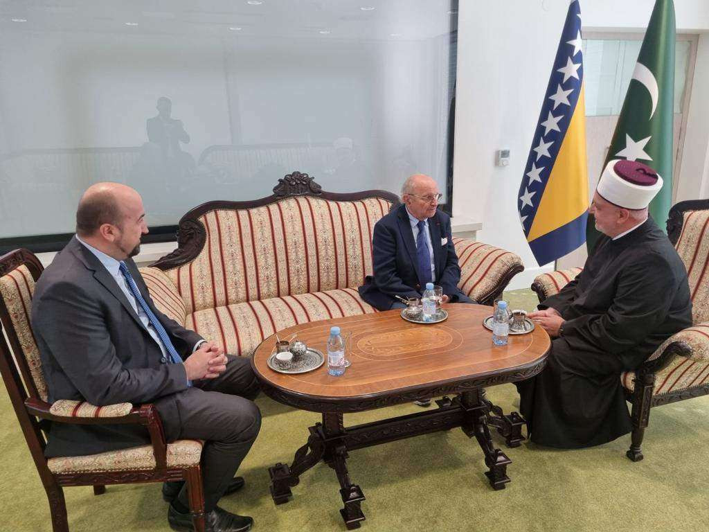 Kavazović i Finci o značaju međureligijskog dijaloga i situaciji na Bliskom istoku