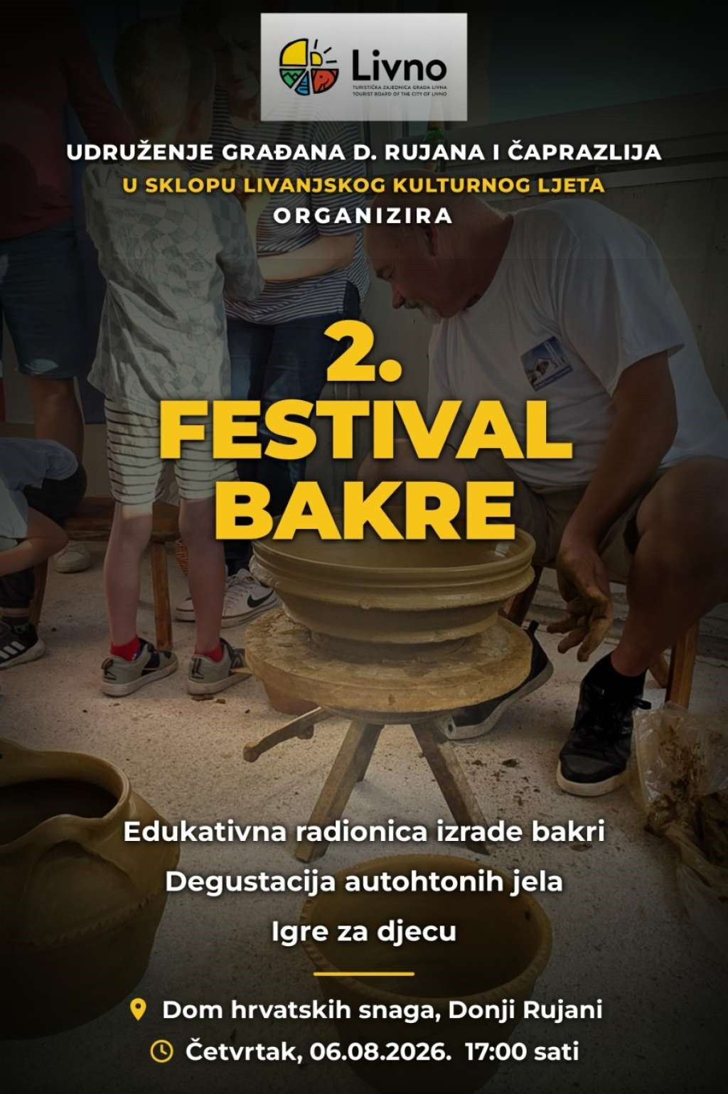 Festival bakri u Livnu čuva tradiciju: Posjetioci će upoznati stare zanate i domaću kuhinju