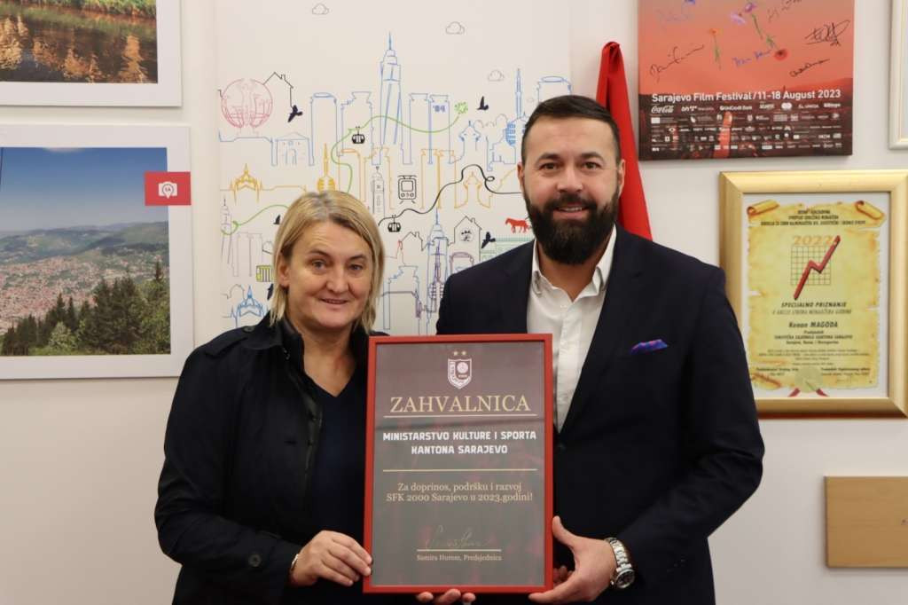 Magoda ugostio najtrofejniji ženski nogometni klub SFK 2000 Sarajevo