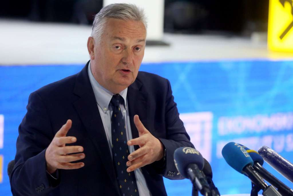 Lagumdžija u Rigi s predsjednikom Latvije Levitsom i sa NGIC odborom X Global Baku Foruma