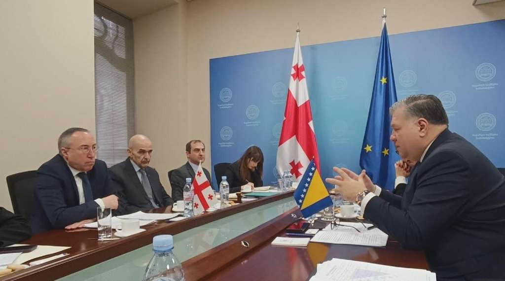 Josip Brkić održao političke konsultacije u Ministarstvu vanjskih poslova Gruzije