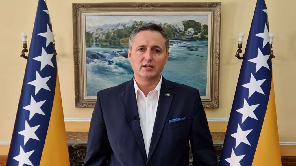 Bećirović: Predsjedništvo BiH usvojilo Prijedlog državnog zakona o transportu gasa