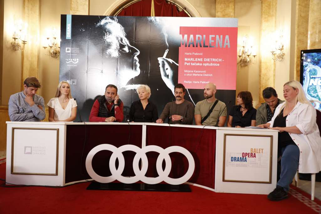 'Marlene Dietrich - pet tačaka optužnice' 6. septembra u Narodnom pozorištu Sarajevo