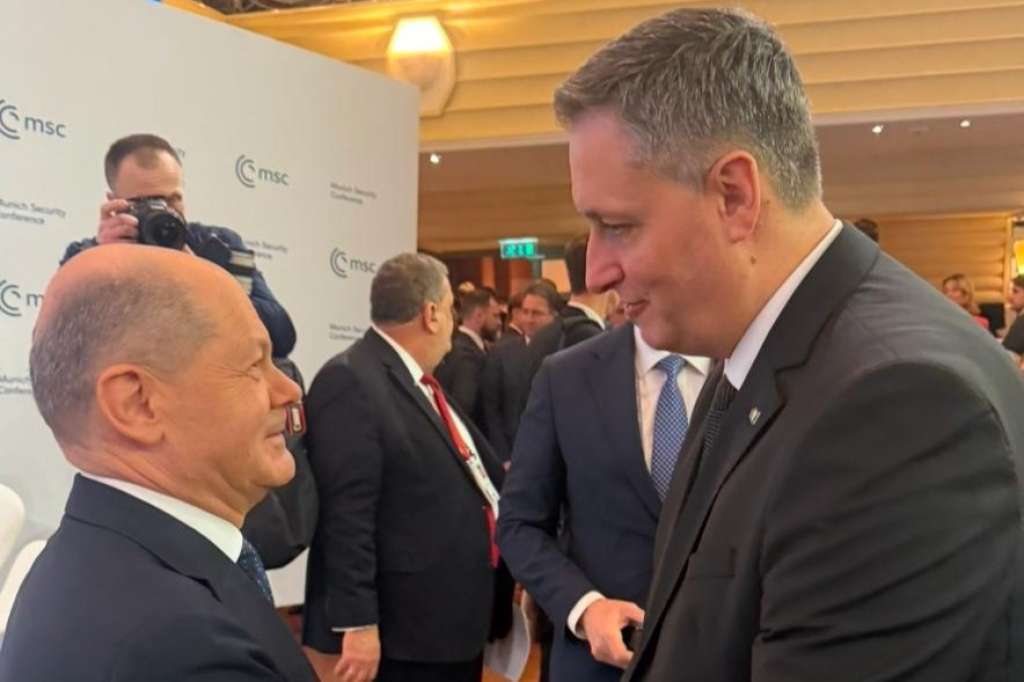 Bećirović razgovarao s kancelarom Njemačke Olafom Scholzom i ministricom vanjskih poslova Baerbock