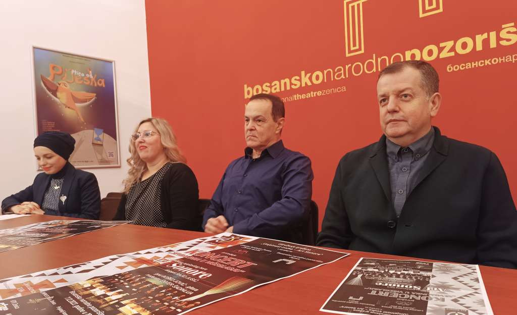 Koncert sevdalinki zeničkog hora "Art Sonore" u višeglasnoj i 'a capella' izvedbi
