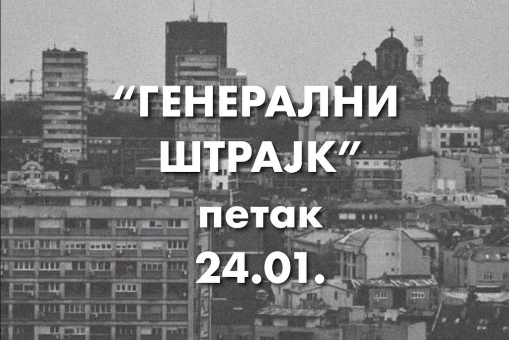 Studentima koji su pozvali na opći štrajk u petak u Srbiji, pridružili se i neki mediji