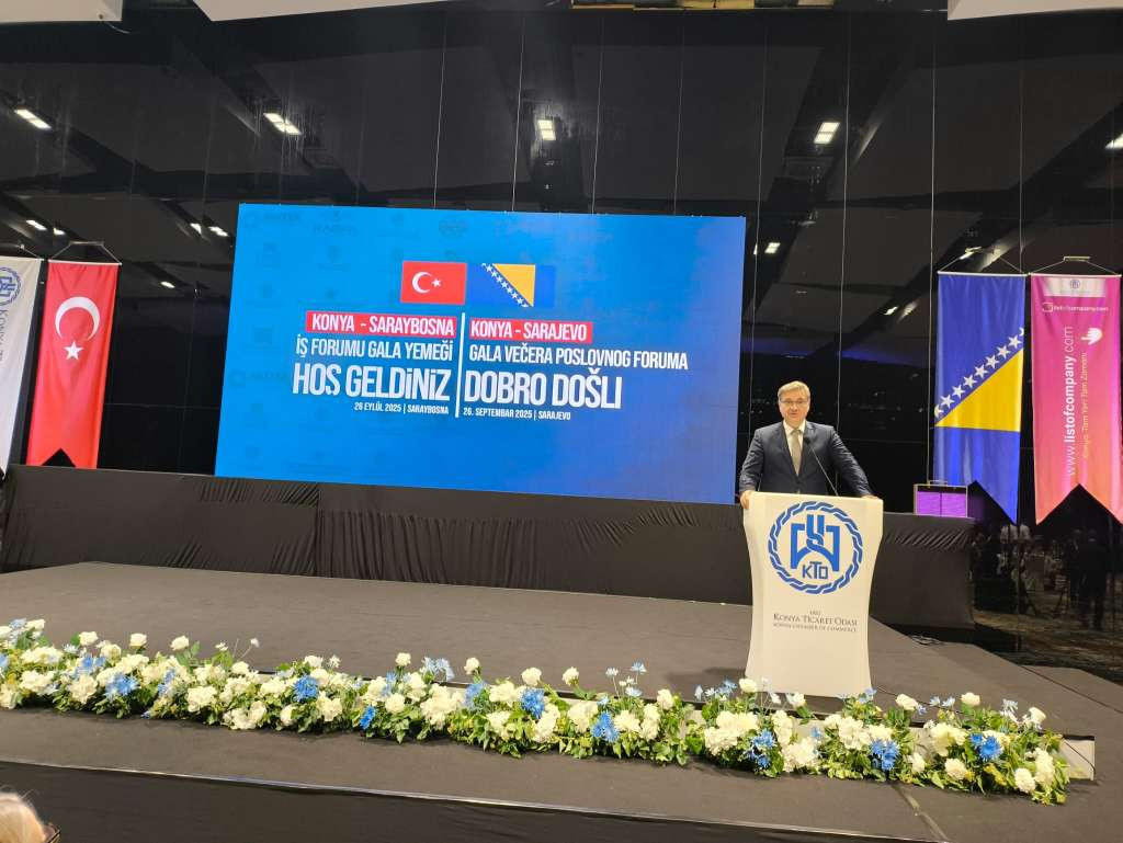 Zvizdić prisustvovao radnoj večeri turskih privrednika iz regije Konya sa bh. privrednicima