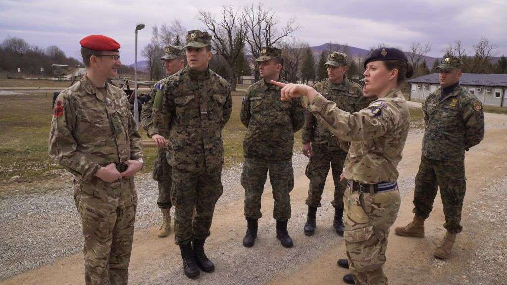 OSBiH s britanskim instruktorima provele obuku iz Ljudske sigurnosti