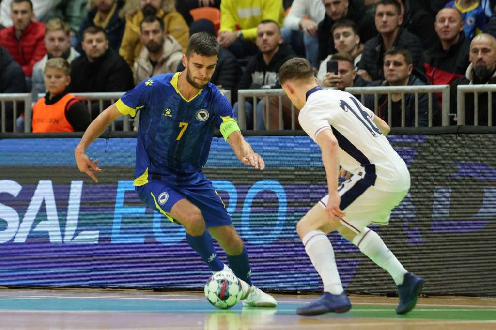 Futsaleri BiH na startu kvalifikacija za EURO 2026 uvjerljivo porazili Engleze