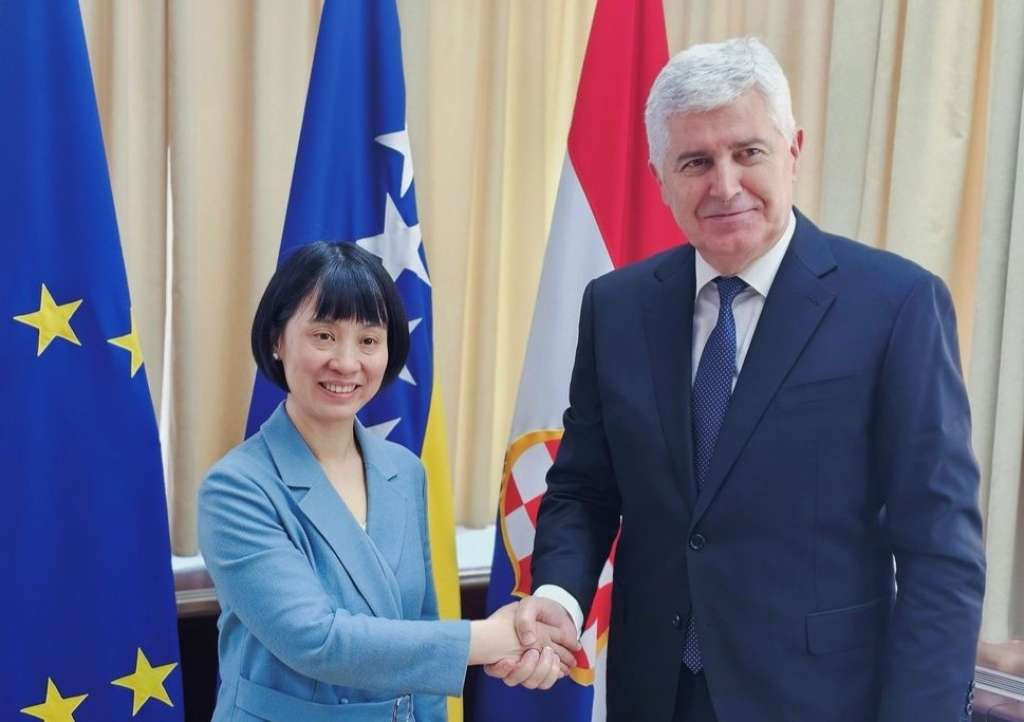Čović uvjeren da će bilateralnoj saradnji BiH i Kine doprinijeti angažman nove veleposlanice Kine