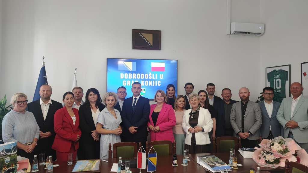 Izaslanstvo poljskog Podkarpatskog vojvodstva posjetilo Konjic