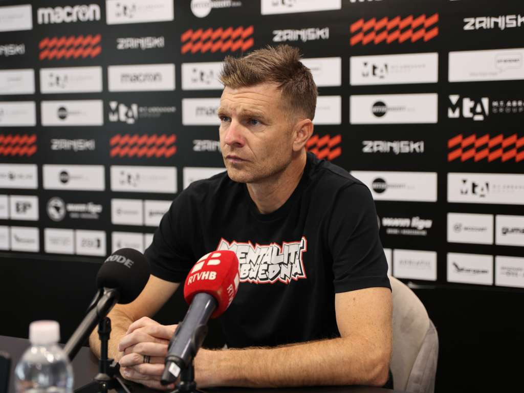 Rožman uoči Željezničara: Vjerujem da ćemo našom kvalitetom napraviti sljedeći korak ka cilju