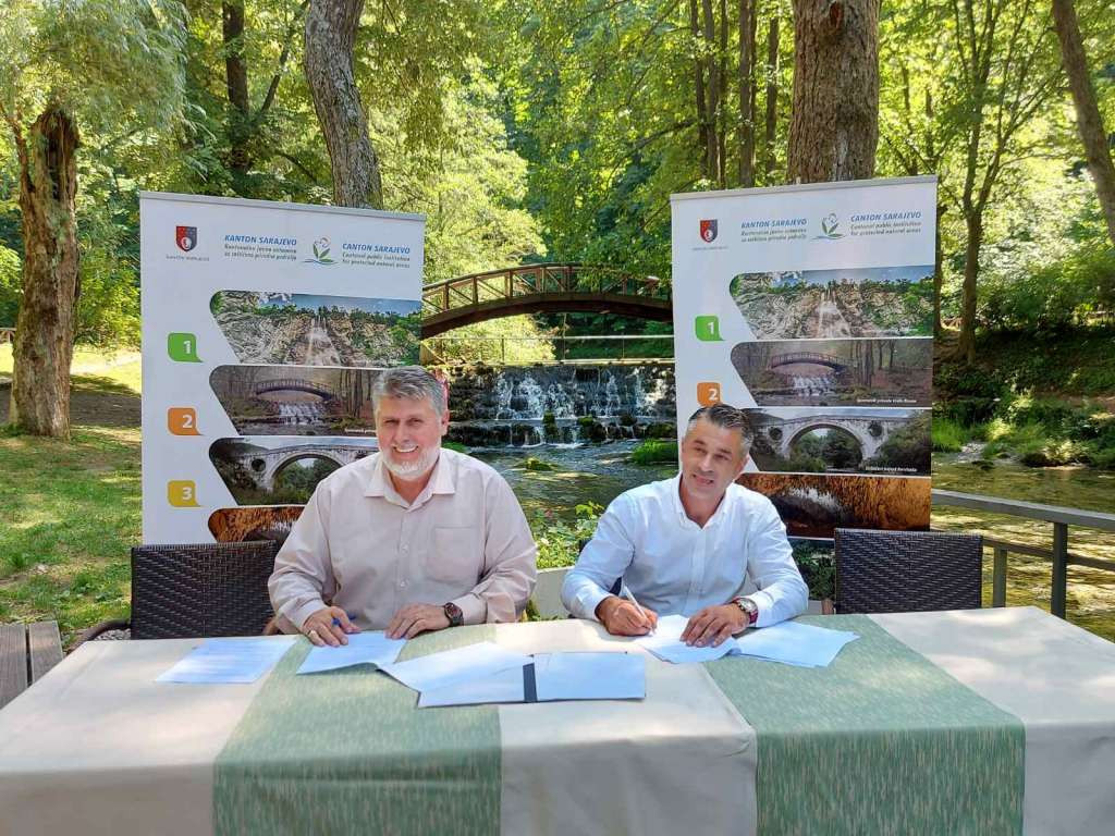 Potpisan Sporazum vrijedan 291.000 KM, uvjeti na zaštićenim područjima u KS bit će poboljšani