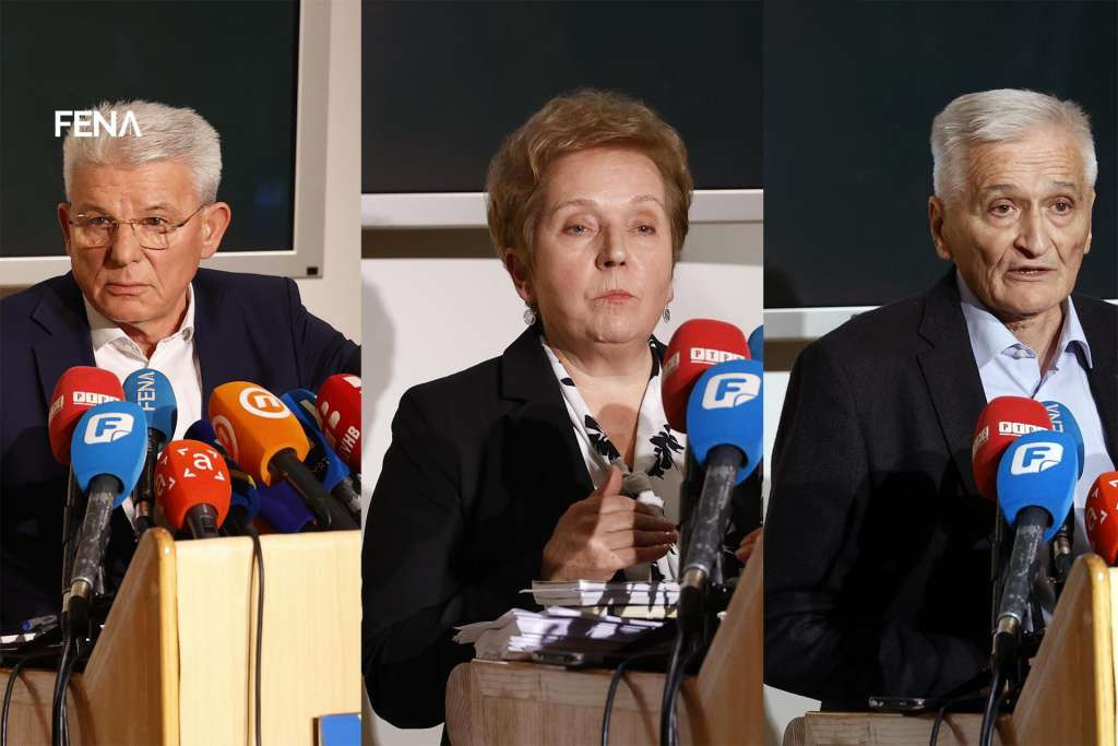 Oprečne izjave delegata o toku i ishodu prekinute sjednice Doma naroda PSBiH