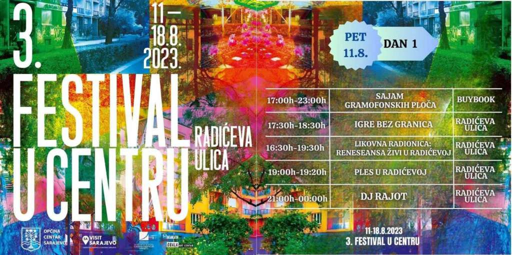 Večeras počinje manifestacija "Festival u Centru"