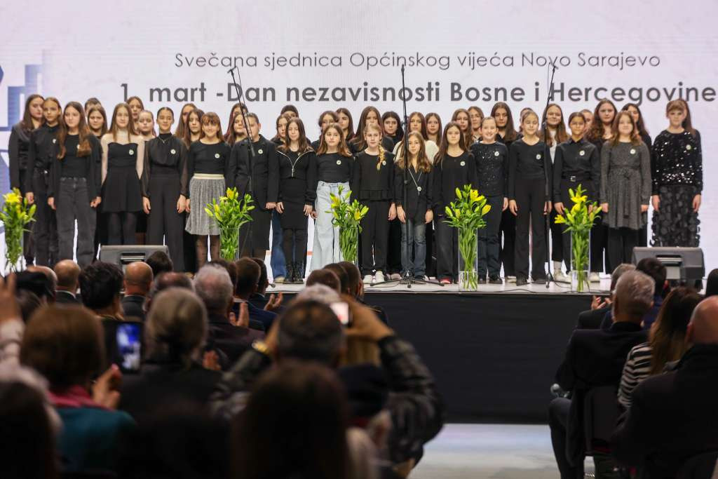 Svečanom sjednicom Općinskog vijeća Novo Sarajevo obilježen Dan nezavisnosti BiH