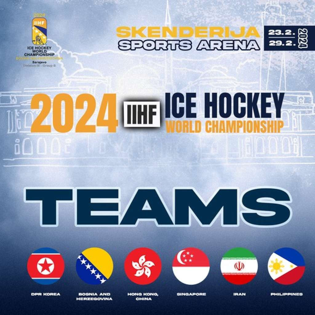 Sarajevo domaćin Svjetskog seniorskog prvenstva u hokeju na ledu treće divizije