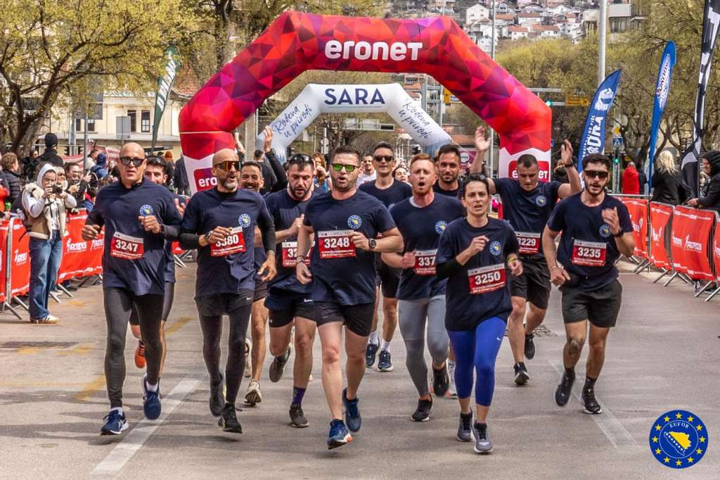 EUFOR podržao Mostarski polumaraton i lokalnu zajednicu