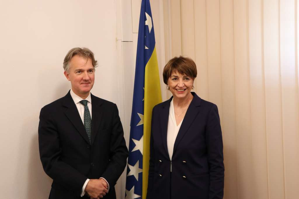 Ambasador Reilly posjetio Centralnu izbornu komisiju BiH