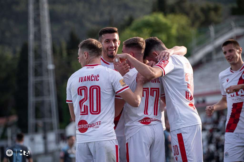 Zrinjski pregazio Željezničar i vratio se na vrh ljestvice