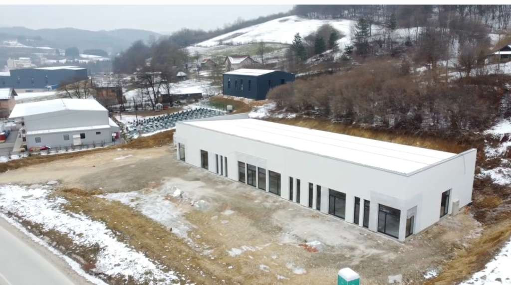 Ekonomski razvoj Kreševa: Radovi na vanjskom uređenju Poslovnog inkubatora privode se kraju