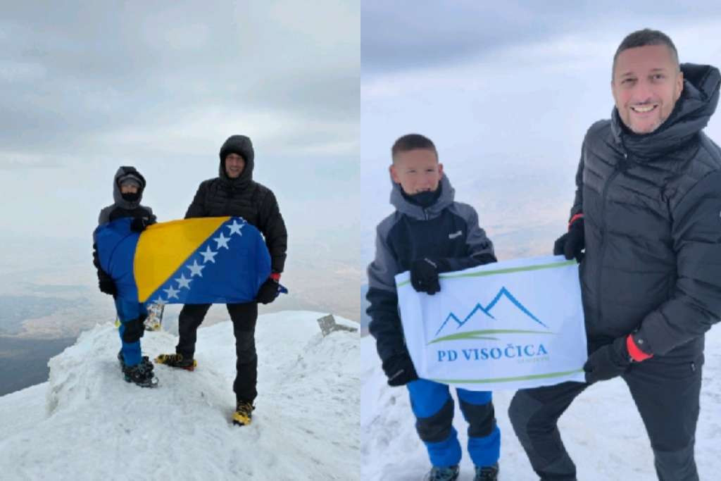 PD Visočica - Jedanaestogodišnji Fatih Subašić se popeo na planinu Ararat, najviši vrh Republike Turske