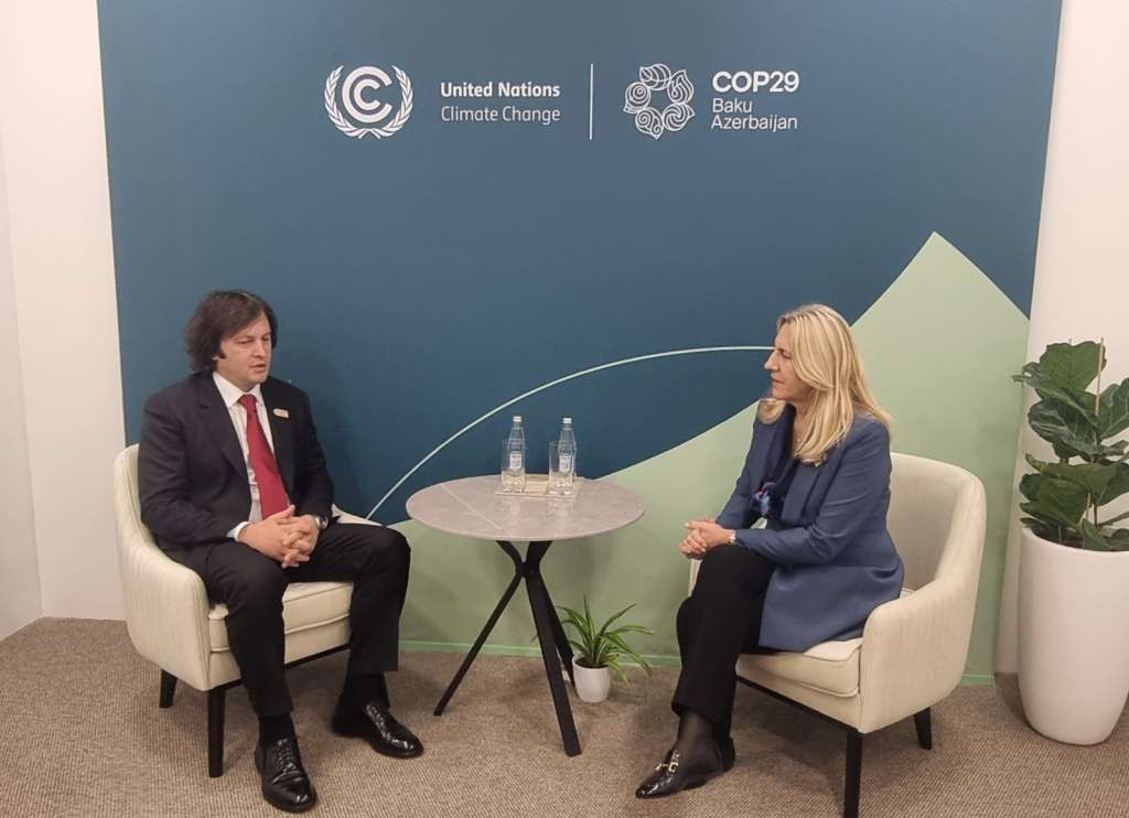 Cvijanović i Kobakhidze: Uspostaviti snažnije institucionalne veze BiH i Gruzije