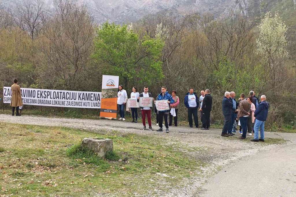 Mještani traže ukidanje koncesije za kamenolom Kuti