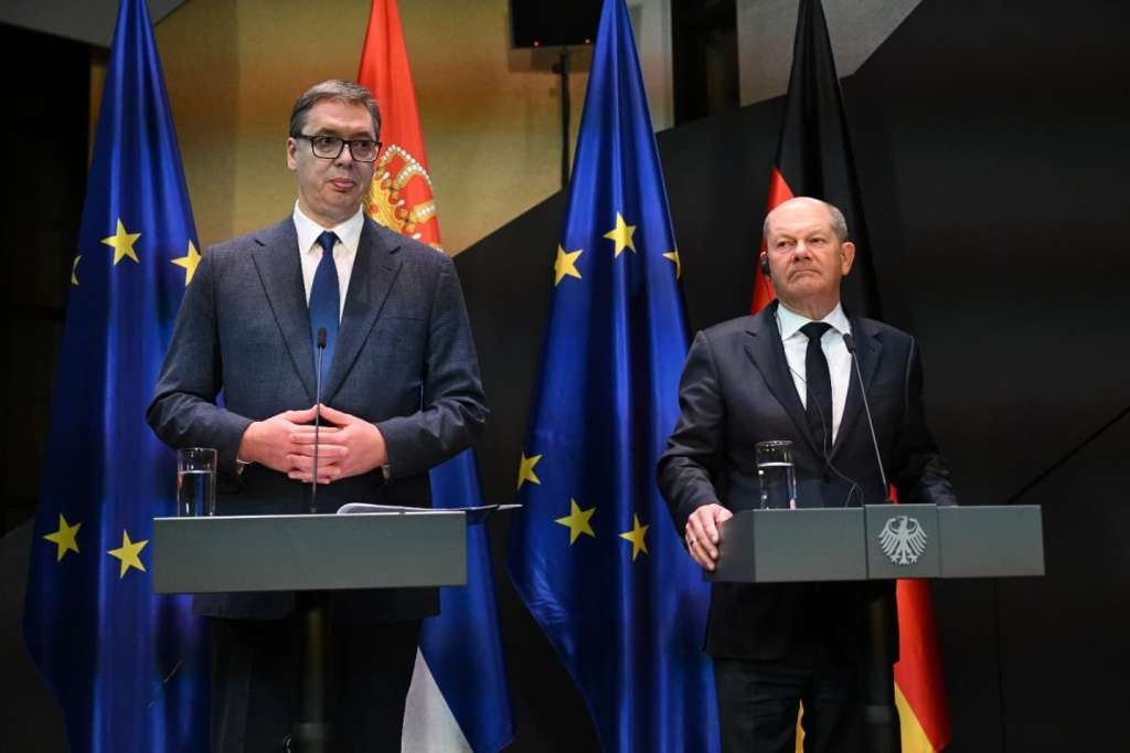 Scholz i Vučić o projektu iskopavanja litija na zapadu Srbije