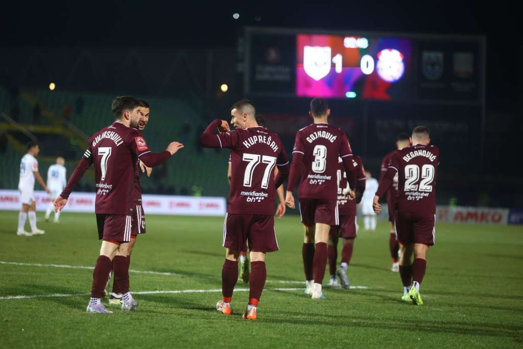 Minimalna pobjeda Sarajeva nad Širokim Brijegom