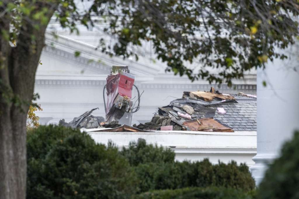 Ipak se ruši Istočno krilo Bijele kuće kako bi se napravilo mjesto za Trumpovu balsku dvoranu
