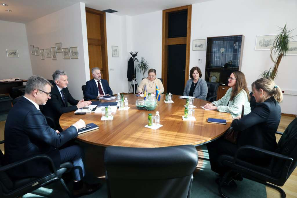 Ademović sa ambasadoricom Kraljevine Švedske Helenom Lagerlöf o nastavku saradnje